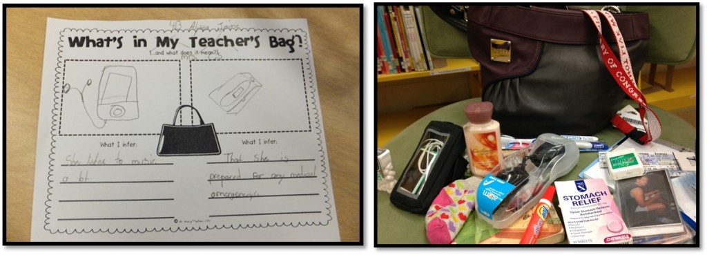 Worksheet and goodies from my newest Miche purse.