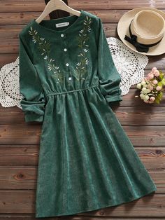 Absolutely love this dress! I cannot wait to get it in my mail! I simply love this color and floral embroidery🌼 #fashion #dress #fancy #green #flowers #floral #embroidery Absolutely love this dress! I cannot wait to get it in my mail! I simply love this color and floral embroidery🌼 #fashion #dress #fancy #green #flowers #floral #embroidery