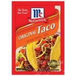 Taco seasoning packet