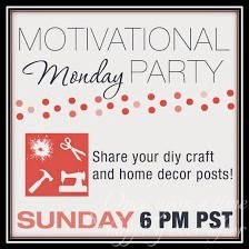 I Love You Because DIY:  Motivational Monday Link-Up and Anything Goes Party