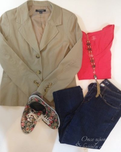 My Fashion Haus: Blazer, Tee, Sneakers and Me, A TBB Style Perspectives Link-Up