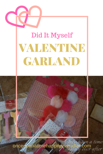 DIM: Creating an Simple Valentine Garland