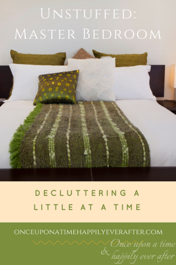 Unstuffed: Decluttering the Master Bedroom