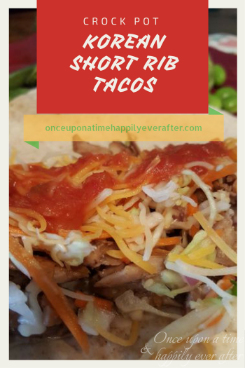 Tasty Tuesday: Crock Pot Korean Short Rib Tacos
