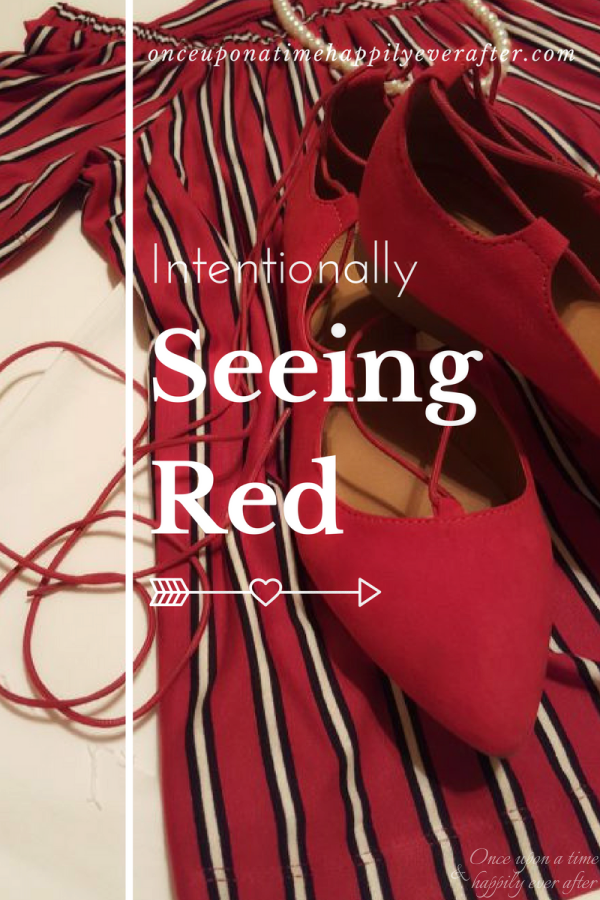 My Fashion Haus: Intentionally Seeing Red