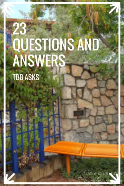 23 Questions and Answers: TBB Asks
