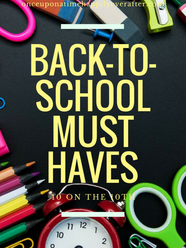 10 Back-to-School Must Haves