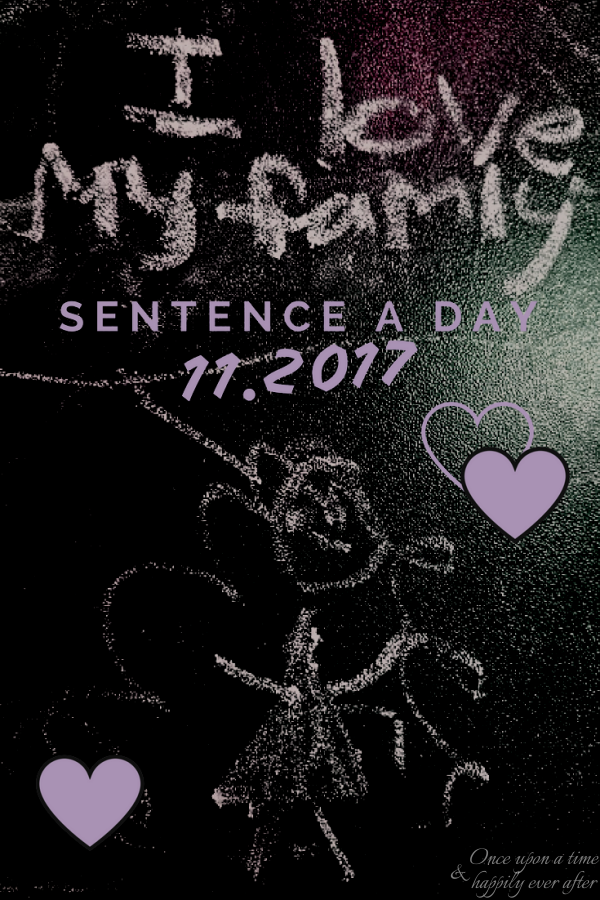 Sentence a Day, 11.2017