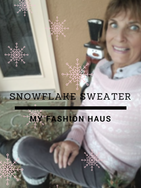 My Fashion Haus:  Snowflake Sweater