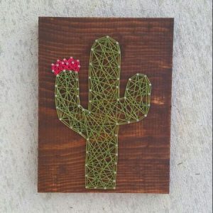 DIM, Did It Myself: Pinspired Cactus String Art