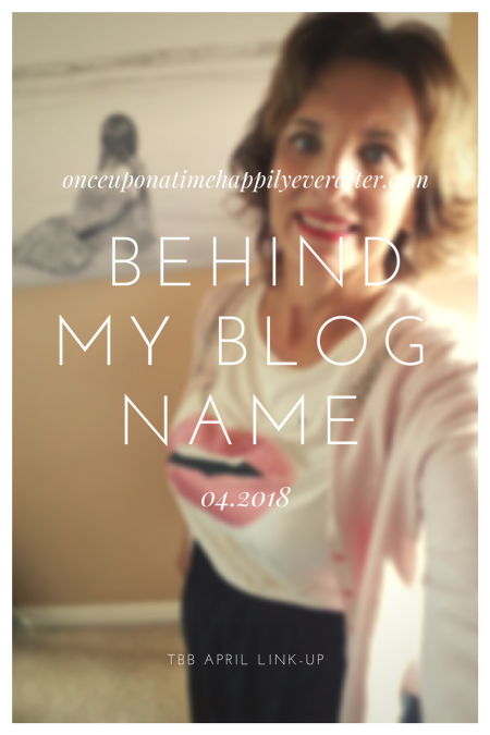 Behind My Blog Name