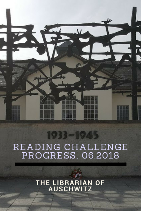 Reading Challenge Progress, 06.2018: The Librarian Of Auschwitz