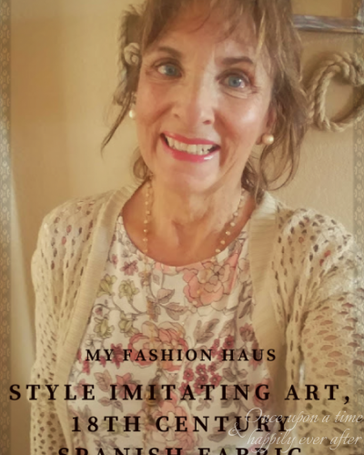 My Fashion Haus:  Style Imitating Art, 18th Century Spanish Fabric