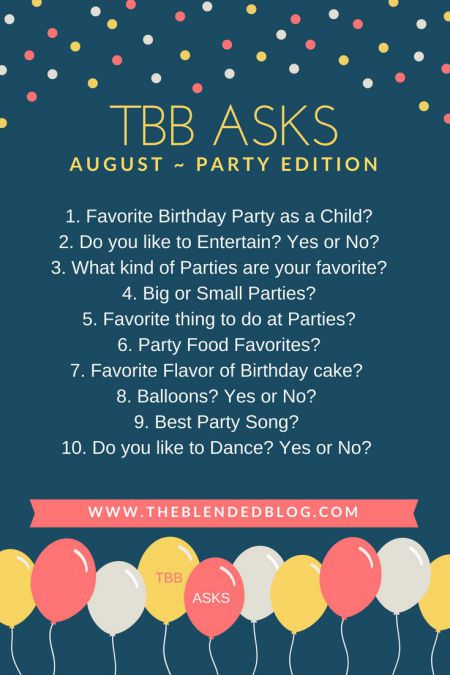 10 Questions about Parties: TBB Asks
