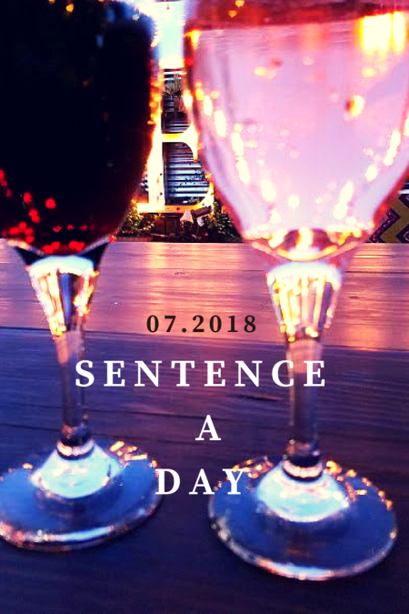 Sentence a Day, 07.2018