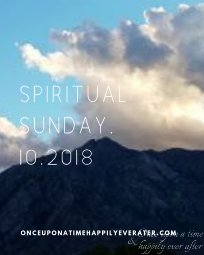 Spiritual Sunday, 10.2018