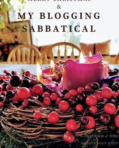 Merry Christmas & My Blogging Sabbatical