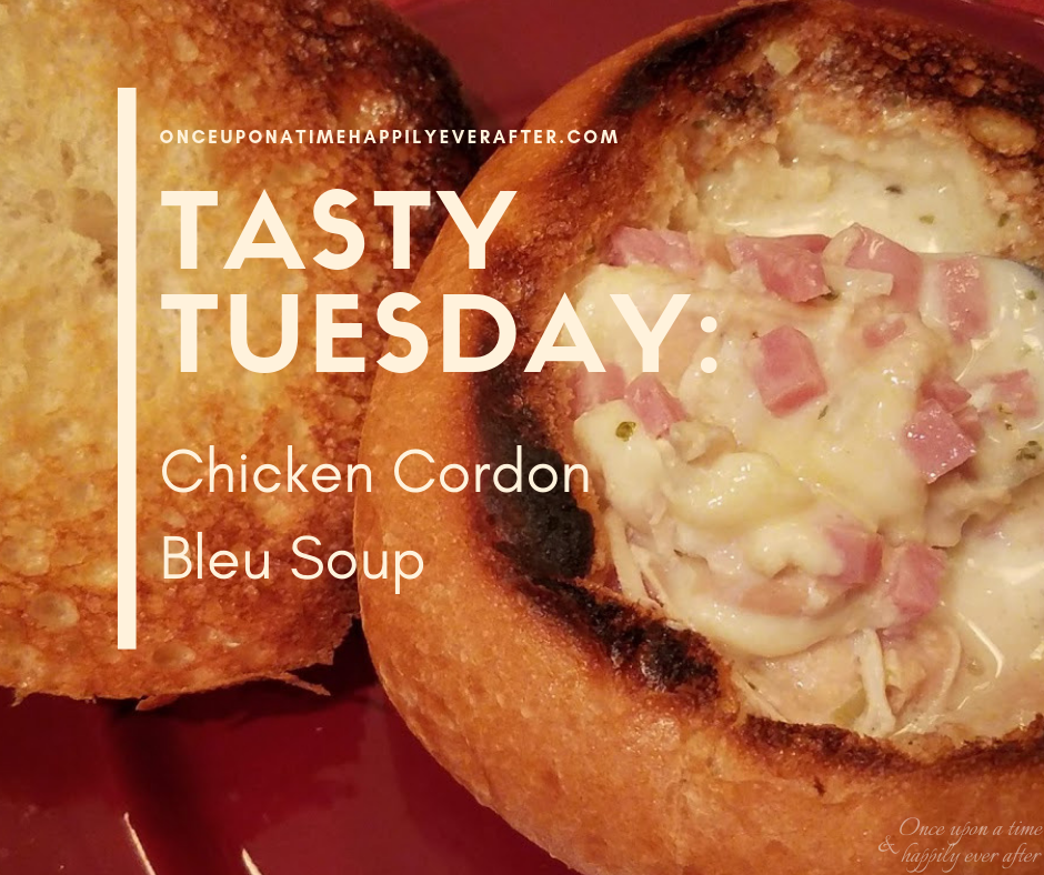 Tasty Tuesday:  Chicken Cordon Bleu Soup