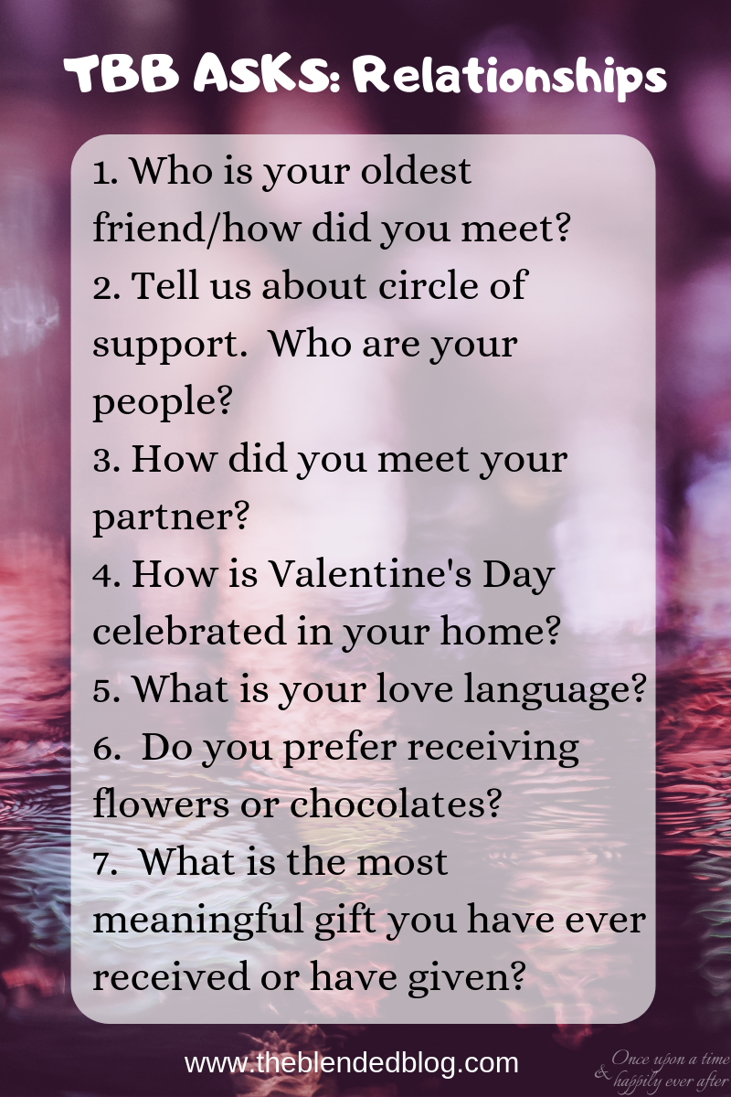 TBB Asks, 02.2019: All About Relationships