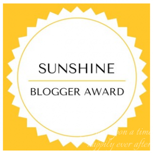 Little Miss Sunshine: Sunshine Blogger Award