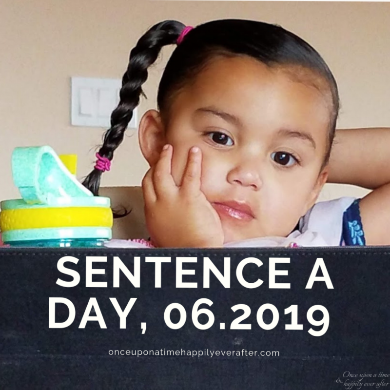 Sentence a Day, 06.2019