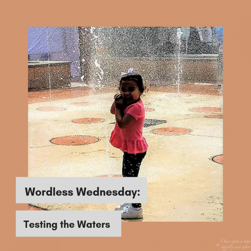 Wordless Wednesday:  Testing the Waters