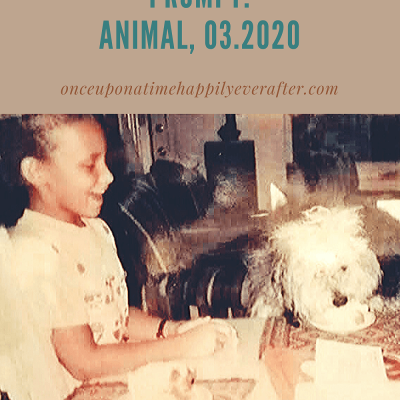 Wednesday Writing Prompt: Animal 03.2020