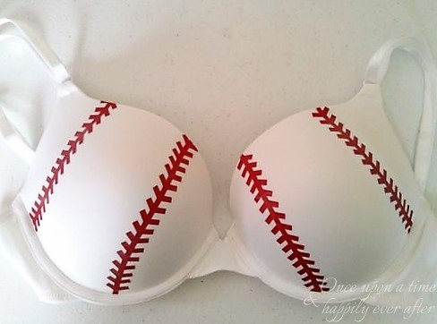baseball bra