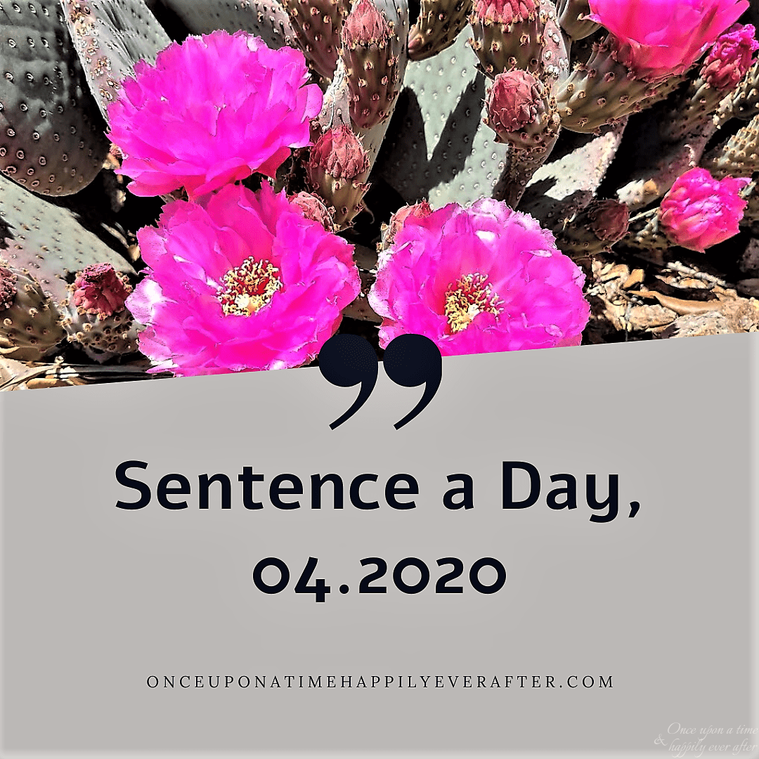 Sentence a Day, 04.2020