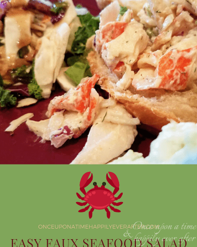 Easy Faux Seafood Salad: Pinterventures, 07.2020