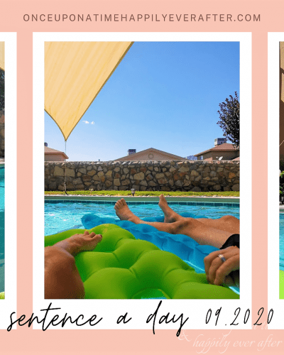 Sentence a Day, 09.2020