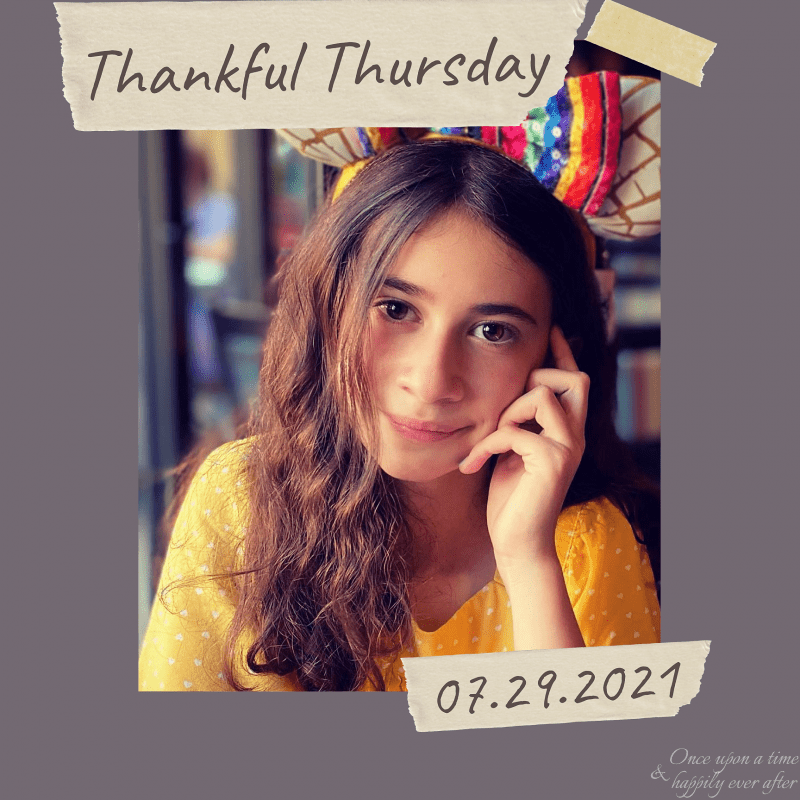 Thankful Thursday 07.29.2021 & 10 on 10th Prompt