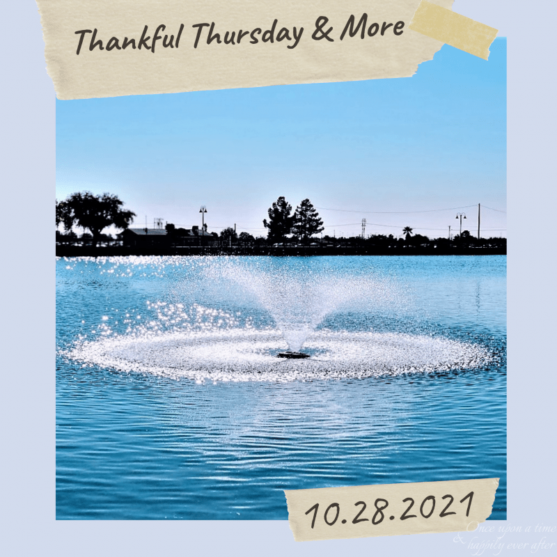 Thankful Thursday 10.28.2021 & More