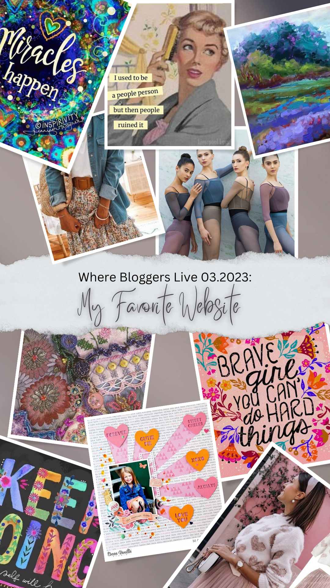 Where Bloggers Live 03.2023: My Favorite Website