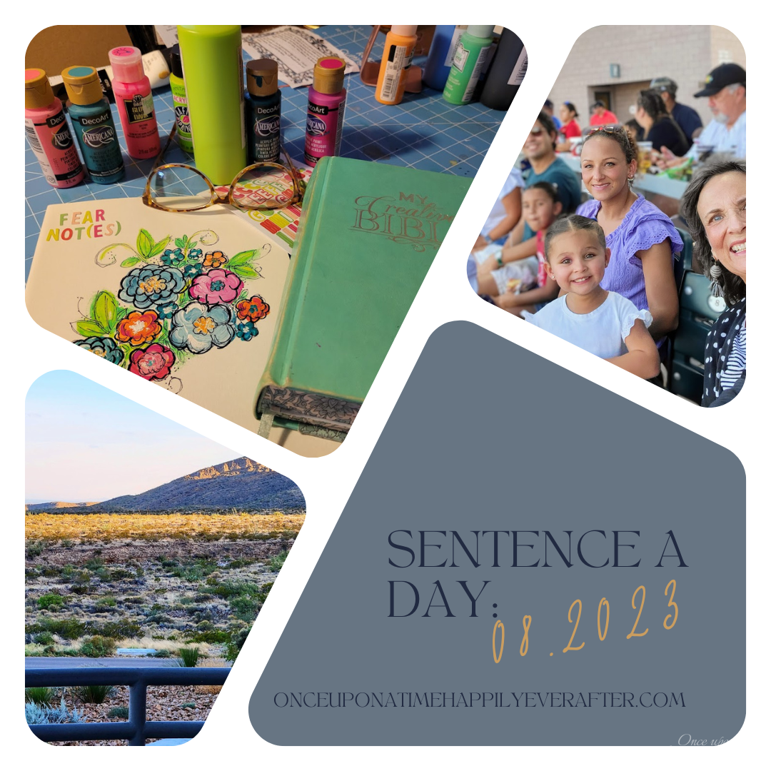 Sentence a Day, 08.2023