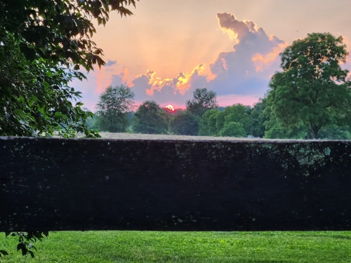 Sunset at GlenLary Estate